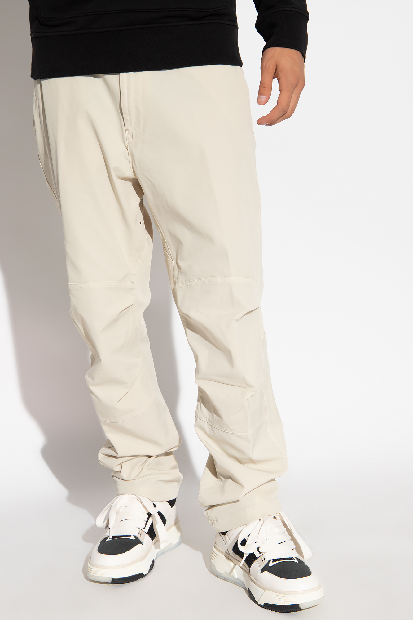 Cream Trousers with logo Stone Island - Vitkac Canada